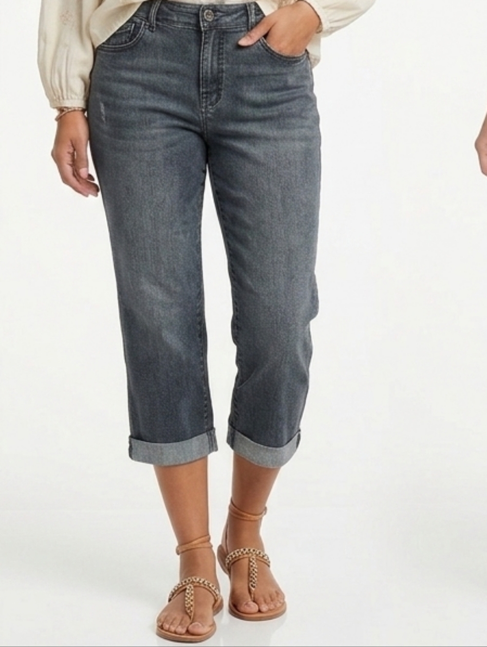 Sonoma Women's Blue  Capri Jeans
